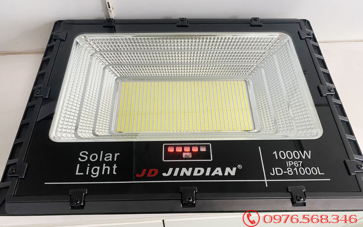 Đèn pha năng lượng mặt trời giá rẻ 1000W Jindian JD-81000 